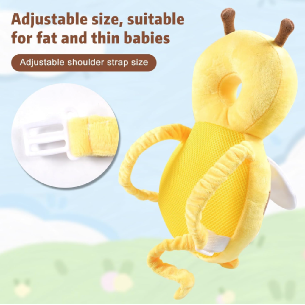 Protector Cabeza Bebé Antigolpes | Cojín Seguridad Primeros Pasos